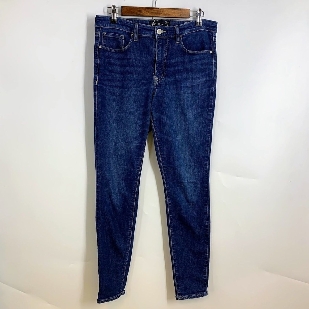 Athleta Women's Sculptek Ultra Skinny S/511195 Midnight Wash Jean‎ Size 12